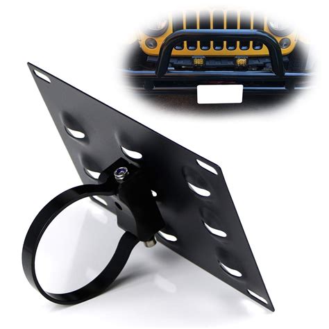 metal front license plate brackets|mounting bracket for license plate.